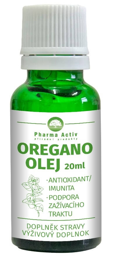 Zobrazit detail výrobku Pharma Activ Oregano olej s kapátkem 20 ml /Pharma Grade