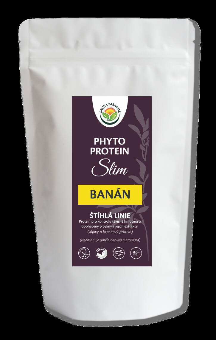 Zobrazit detail výrobku Salvia Paradise Phyto Protein Slim 300 g Banán + 2 měsíce na vrácení zboží