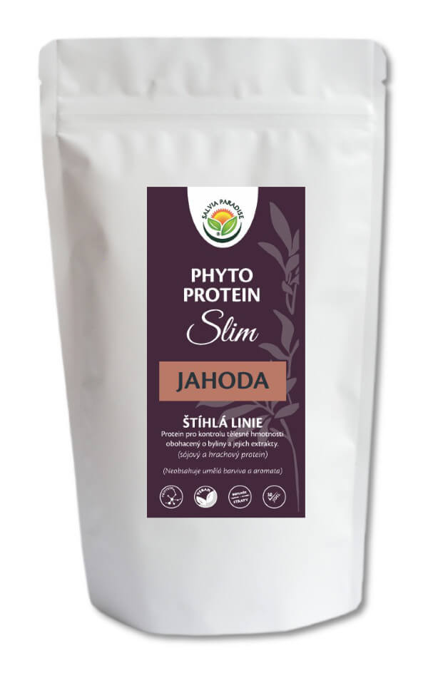 Zobrazit detail výrobku Salvia Paradise Phyto Protein Slim 300 g Jahoda
