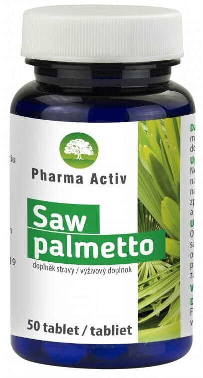 Zobrazit detail výrobku Pharma Activ Saw palmetto 50 kapslí