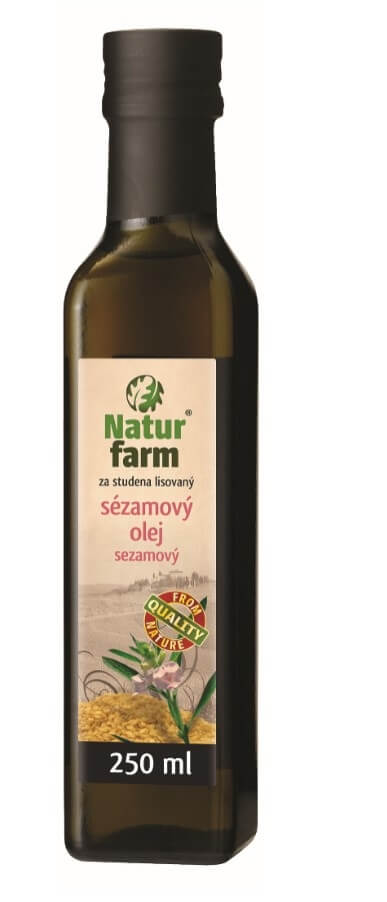 Natur farm Sezamový olej 0, 25 l