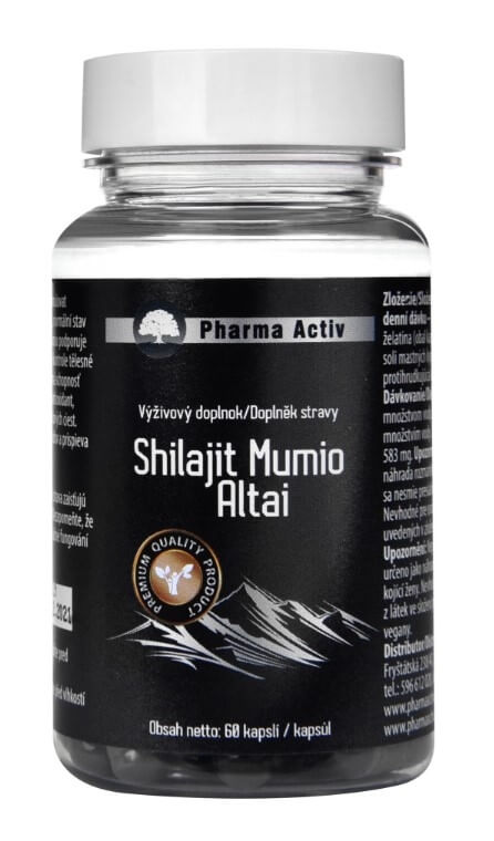 Zobrazit detail výrobku Pharma Activ Shilajit Mumio Altai 60 tablet