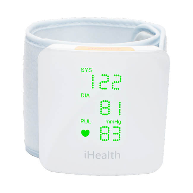 Zobrazit detail výrobku iHealth VIEW BP7s chytrý zápěstní měřič krevního tlaku + 2 měsíce na vrácení zboží