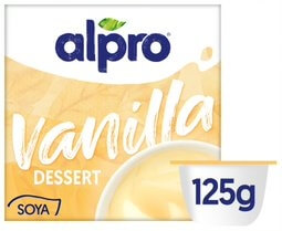 Zobrazit detail výrobku Alpro Sójový dezert s příchutí vanilky 125 g Zobrazit detail výrobku Alpro Sójový dezert s příchutí vanilky 125 g