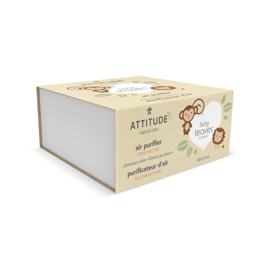 Zobrazit detail výrobku Attitude Přírodní čistící osvěžovač vzduchu Baby Leaves s vůní hruškové šťávy 227 g