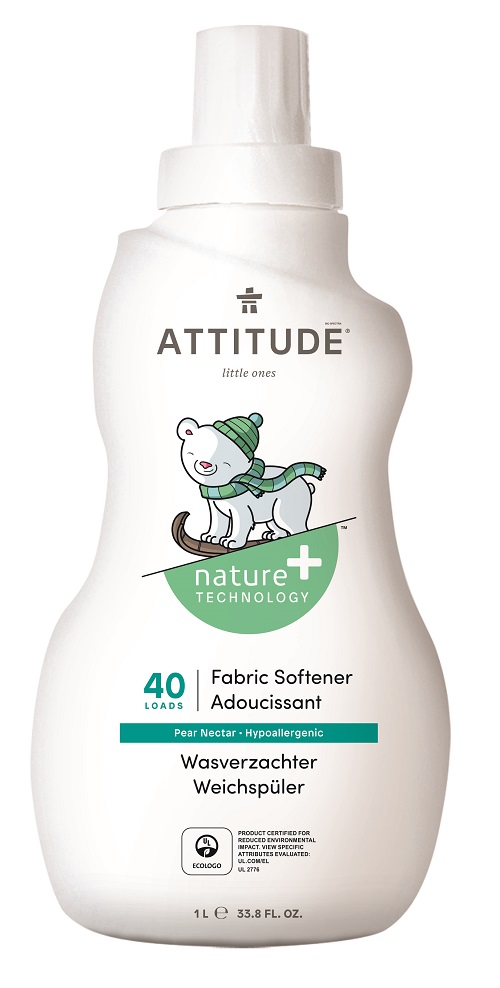 Zobrazit detail výrobku Attitude Aviváž pro děti s vůní hruškové šťávy 1000 ml (40 pracích dávek)