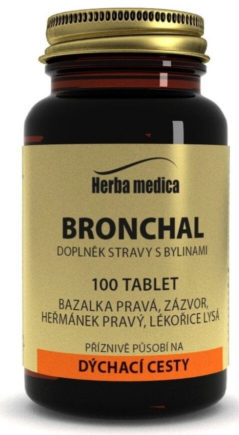 Zobrazit detail výrobku HerbaMedica Bronchal 50 g - 100 tablet