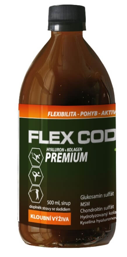 Zobrazit detail výrobku Elanatura Flex Code Premium 500ml (s kolagenem typu II) + 2 měsíce na vrácení zboží