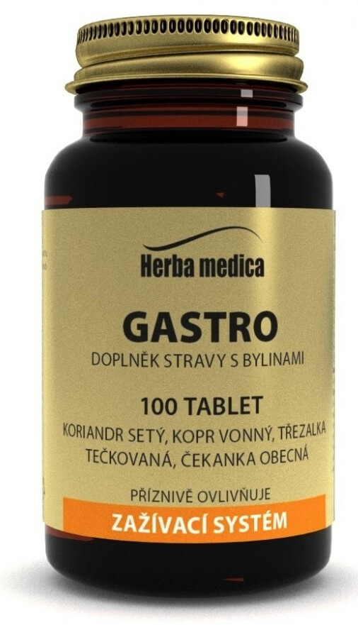 Zobrazit detail výrobku HerbaMedica Gastro 50g  - na očistu střev 100 tablet + 2 měsíce na vrácení zboží