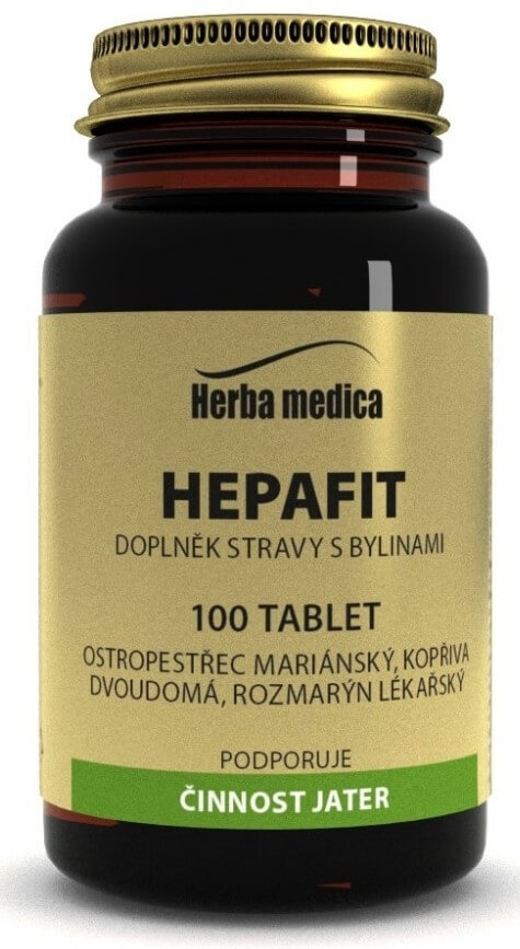 Zobrazit detail výrobku HerbaMedica Hepafit 50g - očista játer 100 tablet