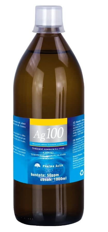 Pharma Activ Koloidní stříbro Ag100 (50ppm) 1000 ml