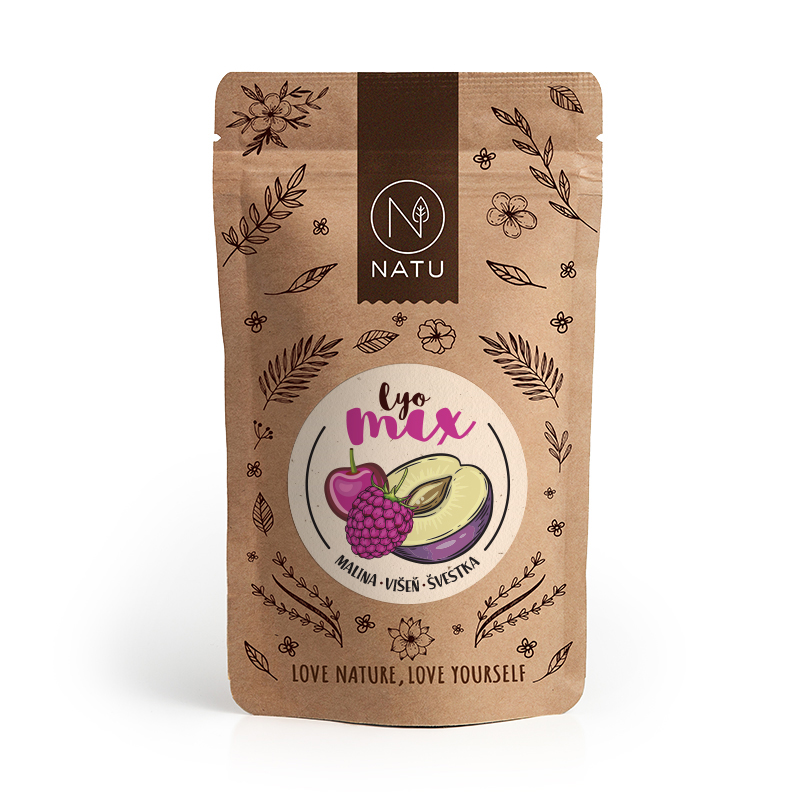 Zobrazit detail výrobku Natu Lyo mix malina & višeň 35 g