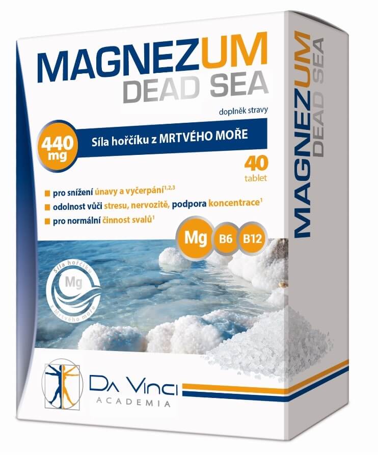 Zobrazit detail výrobku Simply You Magnezum Dead Sea 40 tbl. + 2 měsíce na vrácení zboží