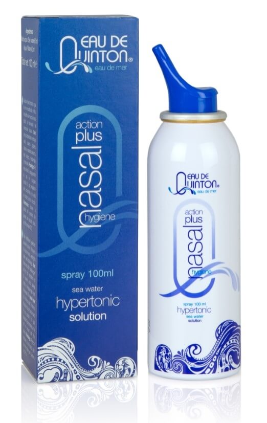 Zobrazit detail výrobku Quinton Nosní hygiena Hypertonic sprej - 100 ml + 2 měsíce na vrácení zboží