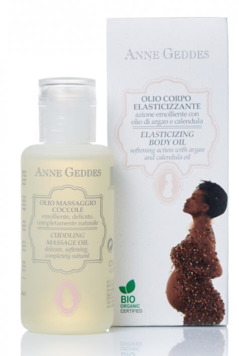 Zobrazit detail výrobku Anne Geddes Pečující olej pro pružnost pokožky 125 ml + 2 měsíce na vrácení zboží