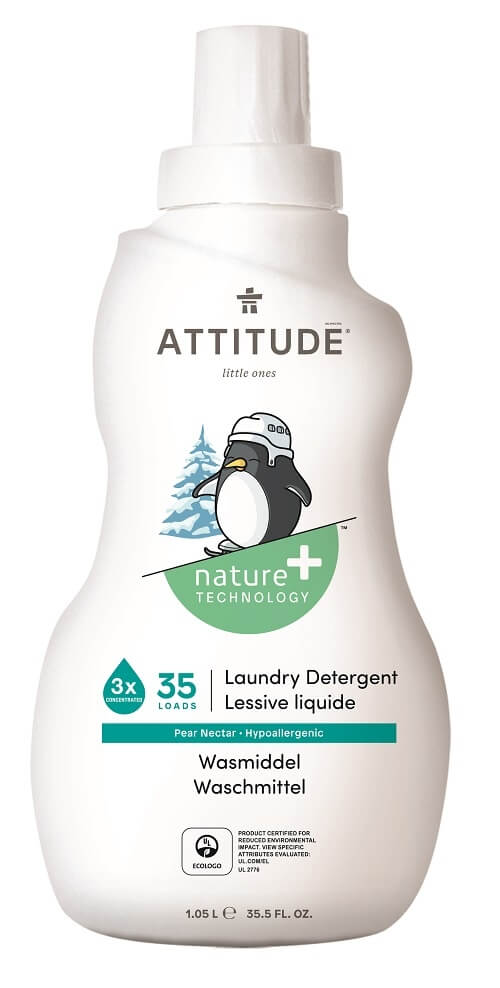 Zobrazit detail výrobku Attitude Prací gel pro děti Nature+ s vůní hruškové šťávy 1050 ml (35 pracích dávek)