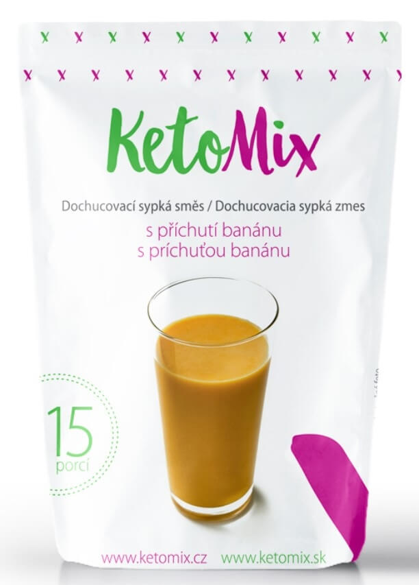 Zobrazit detail výrobku KetoMix Příchuť ke koktejlu - banán 45 g + 2 měsíce na vrácení zboží