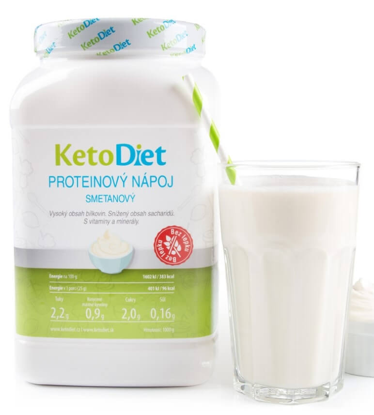 Zobrazit detail výrobku KetoDiet Proteinový nápoj smetanový na 1 týden (35 porcí) + 2 měsíce na vrácení zboží