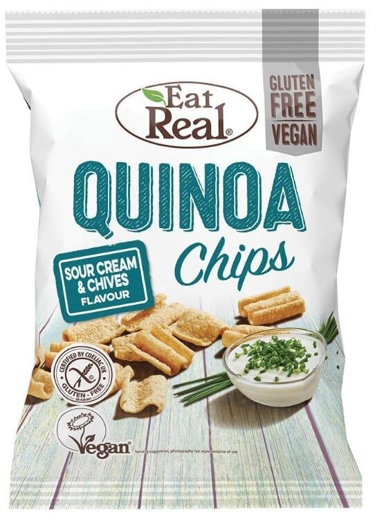 Zobrazit detail výrobku Eat Real Quinoa Sour Cream & Chives 80 g + 2 měsíce na vrácení zboží