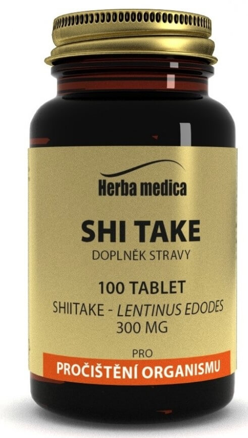 Zobrazit detail výrobku HerbaMedica Shi Take 50g - houba 100 tablet