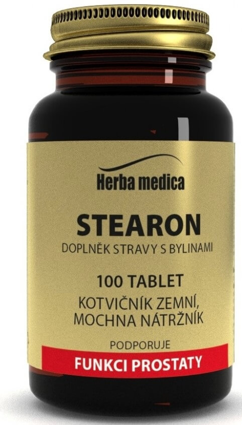 Zobrazit detail výrobku HerbaMedica Stearon 50g - prostata 100 tablet + 2 měsíce na vrácení zboží