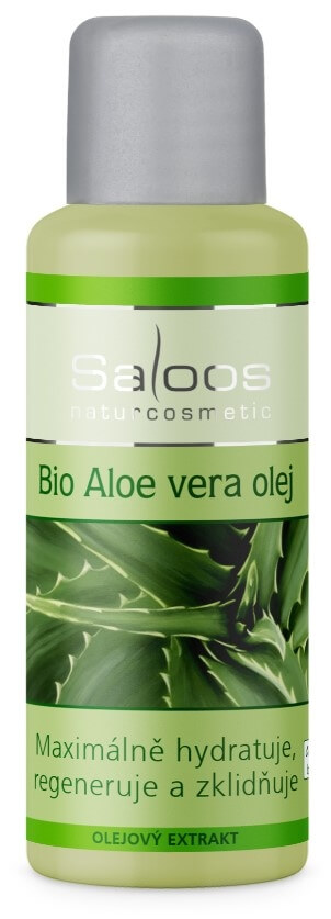 Zobrazit detail výrobku Saloos Bio Aloe Vera olej - olejový extrakt 50 ml + 2 měsíce na vrácení zboží
