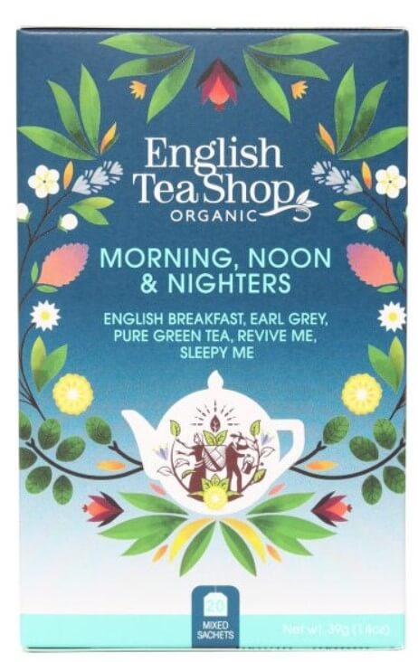 Zobrazit detail výrobku English Tea Shop MIX ranní, polední a noční čaj BIO 20 sáčků