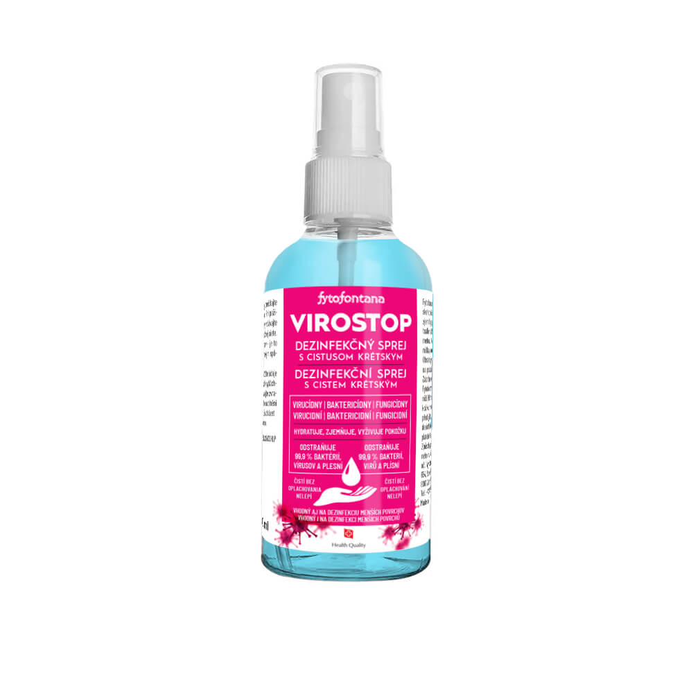 Zobrazit detail výrobku Fytofontana ViroStop dezinfekční sprej 100 ml + 2 měsíce na vrácení zboží