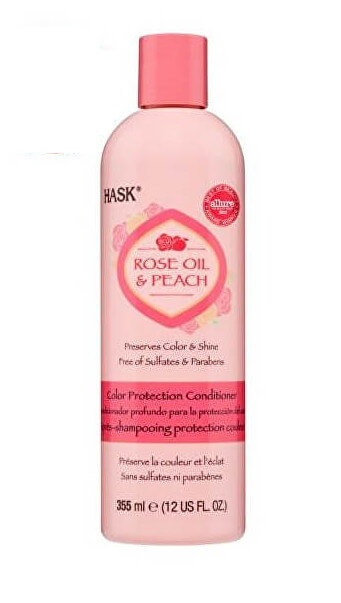 Zobrazit detail výrobku Hask Kondicionér pro barvené vlasy - růž.olej-broskev 355 ml + 2 měsíce na vrácení zboží