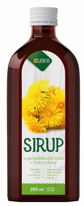 LEROS Sirup Smetanka lekářská 250 ml