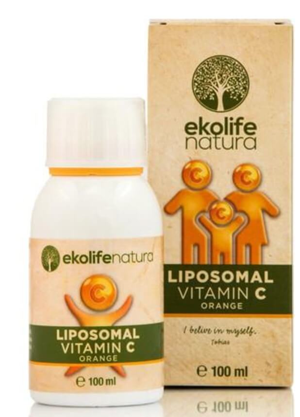 Zobrazit detail výrobku Ekolife Natura Liposomal Vitamin C 500 mg 100 ml pomeranč + 2 měsíce na vrácení zboží