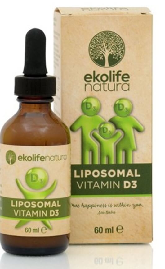 Zobrazit detail výrobku Ekolife Natura Liposomal Vitamin D3 60 ml + 2 měsíce na vrácení zboží