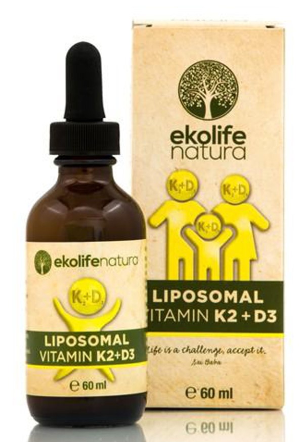 Zobrazit detail výrobku Ekolife Natura Liposomal Vitamin K2 + D3 60 ml Zobrazit detail výrobku Ekolife Natura Liposomal Vitamin K2 + D3 60 ml