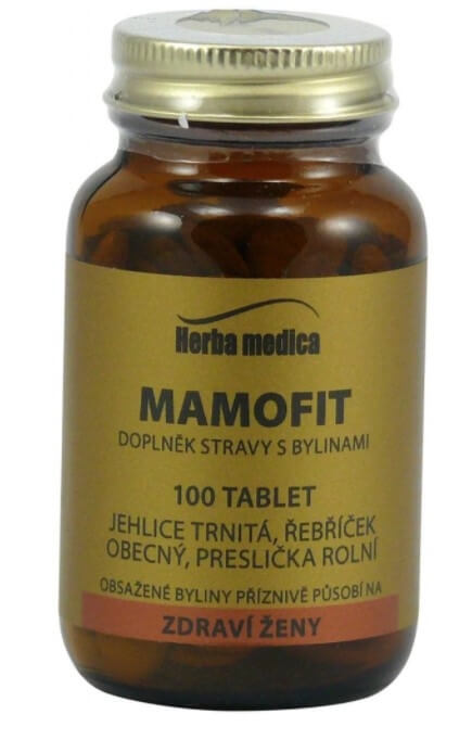 Zobrazit detail výrobku HerbaMedica Mamofit - napětí v prsou, 100 tablet + 2 měsíce na vrácení zboží