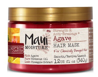 MAUI MAUI posilující maska pro chemicky zničené vlasy + Agave 340 g