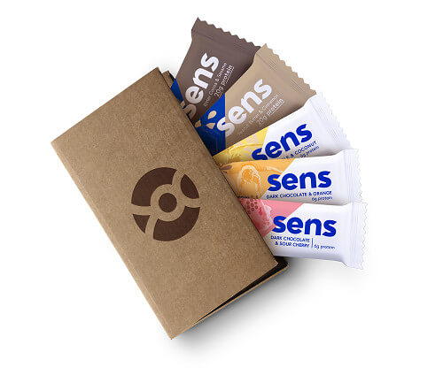 Zobrazit detail výrobku SENS SENS Pleasure & Serious Protein s cvrččí moukou, testovací balení (5 tyčinek)