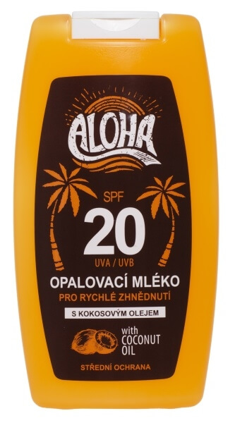 Zobrazit detail výrobku SUN ALOHA opalovací mléko OF 20 200 ml + 2 měsíce na vrácení zboží