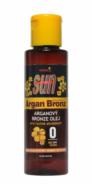 Vivaco Arganový bronz olej OF 0 - ACTIVE BRONZ 100 ml