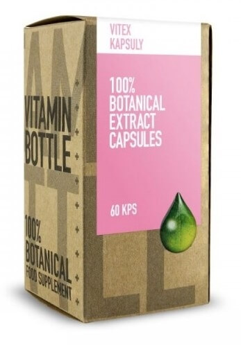 Zobrazit detail výrobku Vitamin Bottle Vitex Agnus-Castus, 60 kapslí + 2 měsíce na vrácení zboží