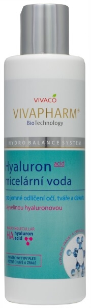 Zobrazit detail výrobku Vivapharm Hyaluronová micelární voda 200 ml + 2 měsíce na vrácení zboží