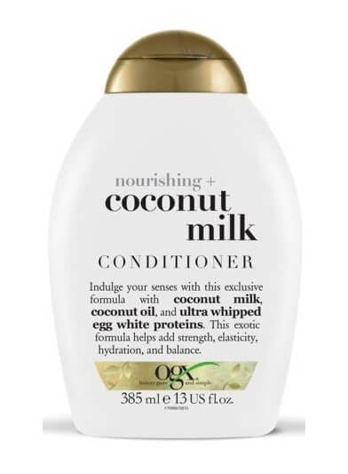Zobrazit detail výrobku OGX Vyživující kondicioner kokosové mléko 385 ml + 2 měsíce na vrácení zboží