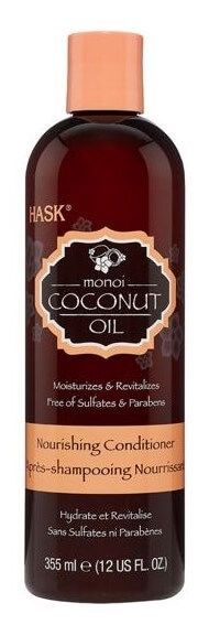 Zobrazit detail výrobku Hask Vyživující kondicionér - kokosový monoi olej 355 ml + 2 měsíce na vrácení zboží