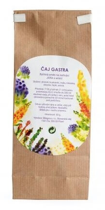 Bilegria GASTRA bylinná čajová směs na zažívání s arónií 50 g