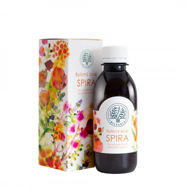 Zobrazit detail výrobku Bilegria SPIRA bylinný sirup na dýchací cesty s pomeranči 200 ml