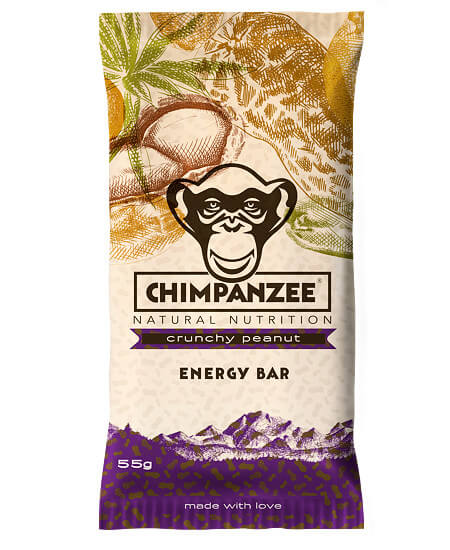 Chimpanzee Energy bar Crunchy Peanut 55 g