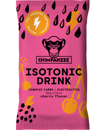 Zobrazit detail výrobku Chimpanzee Isotonic drink Wild Cherry 30 g + 2 měsíce na vrácení zboží