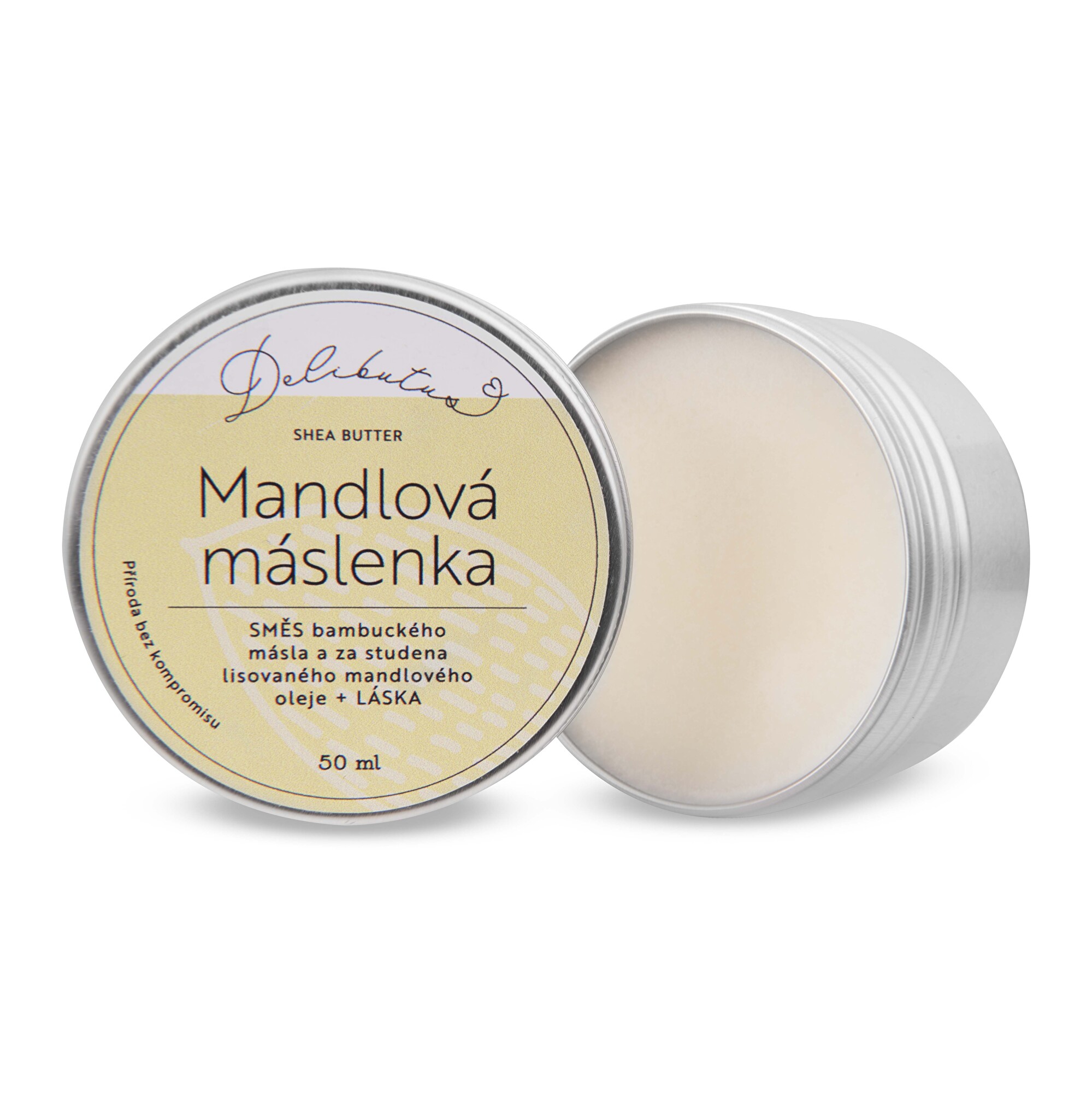 Zobrazit detail výrobku Delibutus Mandlová máslenka 50 ml + 2 měsíce na vrácení zboží