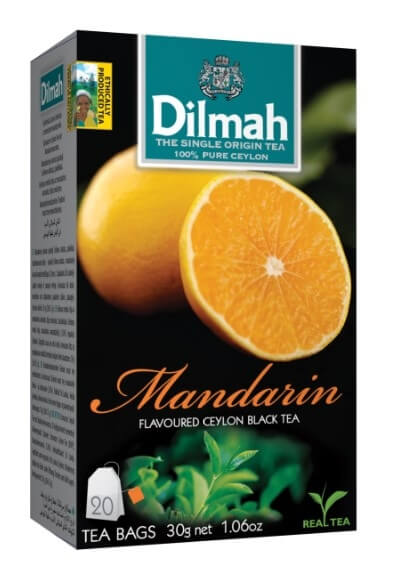 Zobrazit detail výrobku Dilmah Čaj černý, Mandarinka 20 ks + 2 měsíce na vrácení zboží