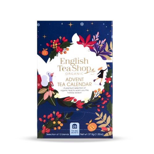 Zobrazit detail výrobku English Tea Shop Adventní kalendář Modrá krabička BIO 25 sáčků