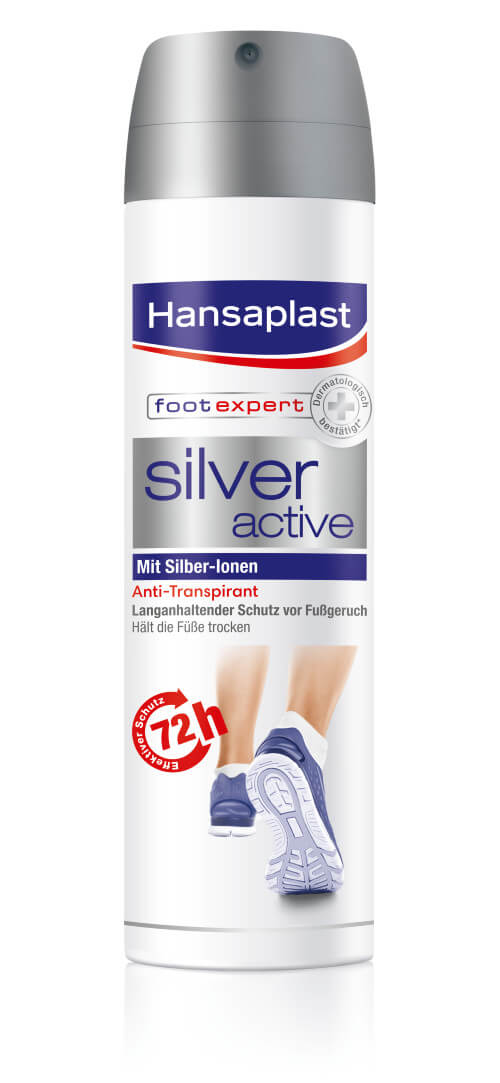 Zobrazit detail výrobku Hansaplast Sprej na nohy Silver Active 150 ml